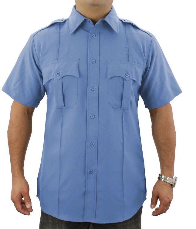 Camisa de Uniforme con Cierre