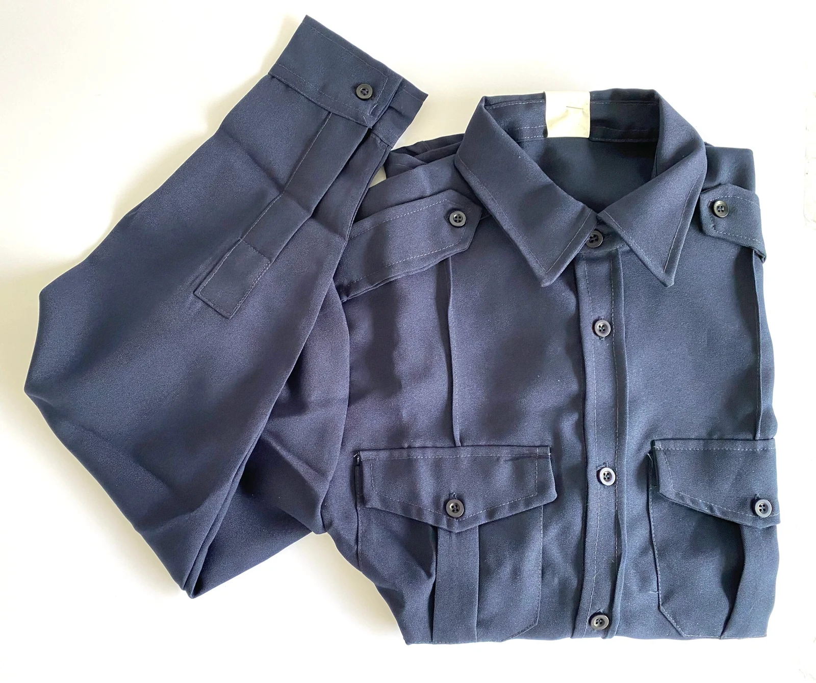 Camisa de Seguridad Tergal Azul
