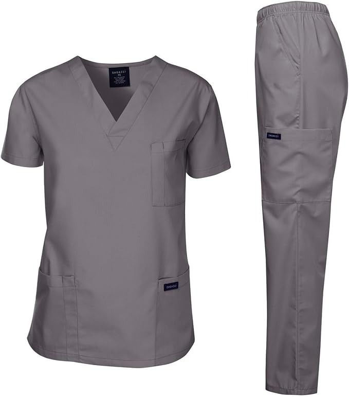 Conjunto Medico Mar Scrubs colores claros