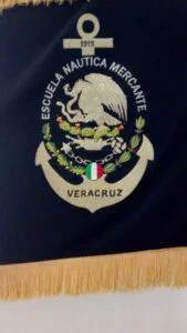 Estandarte Bordado y Fleco Italiano