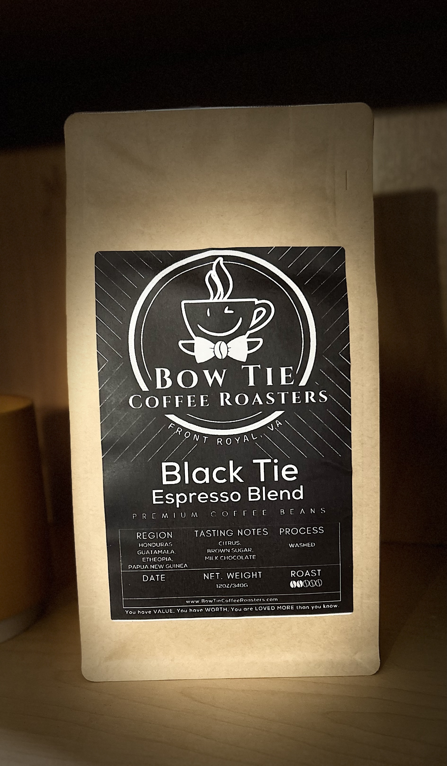 Black Tie Espresso Blend Coffee