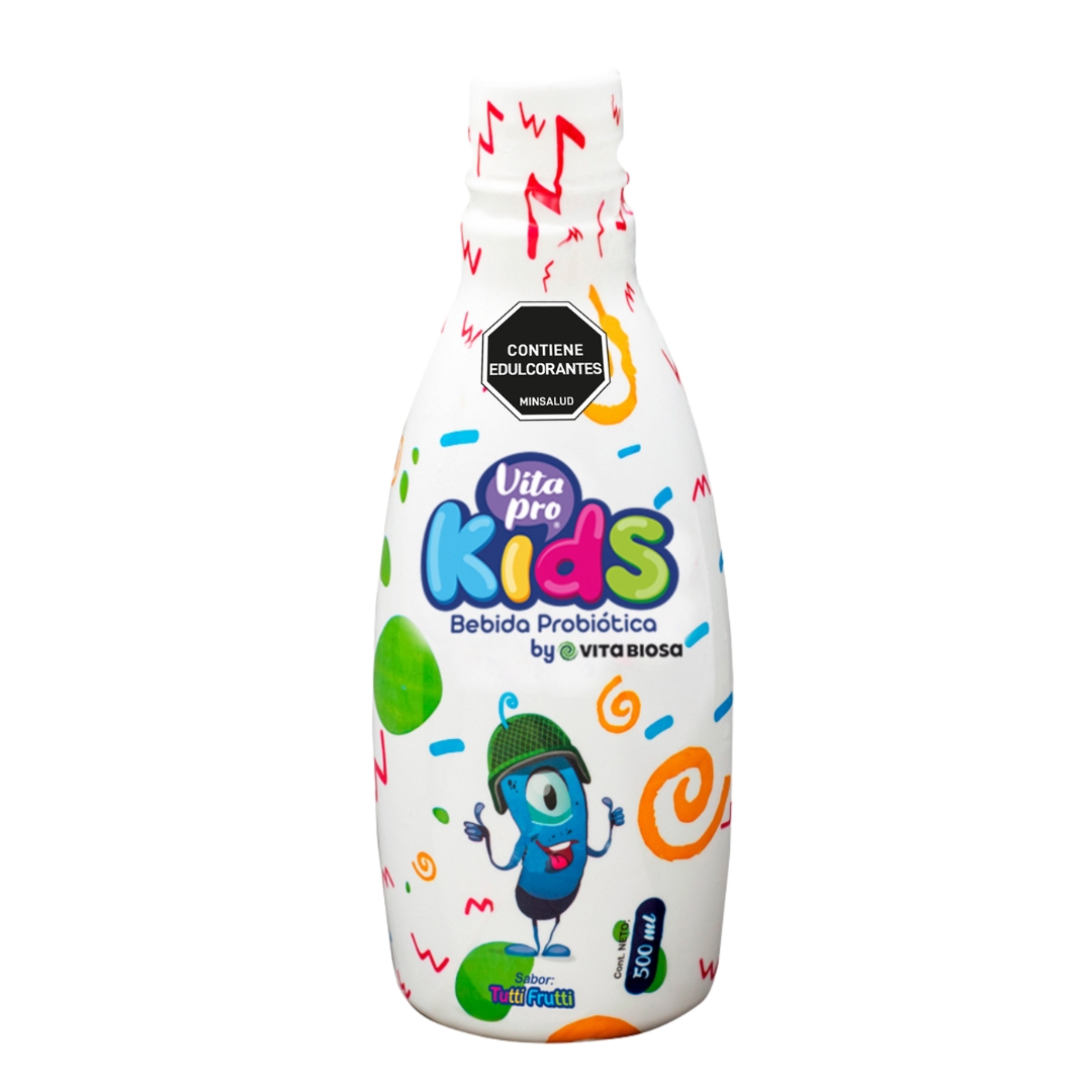 Probiótico Infantil Vita Pro Kids Sabor Tutti Frutti 500ml