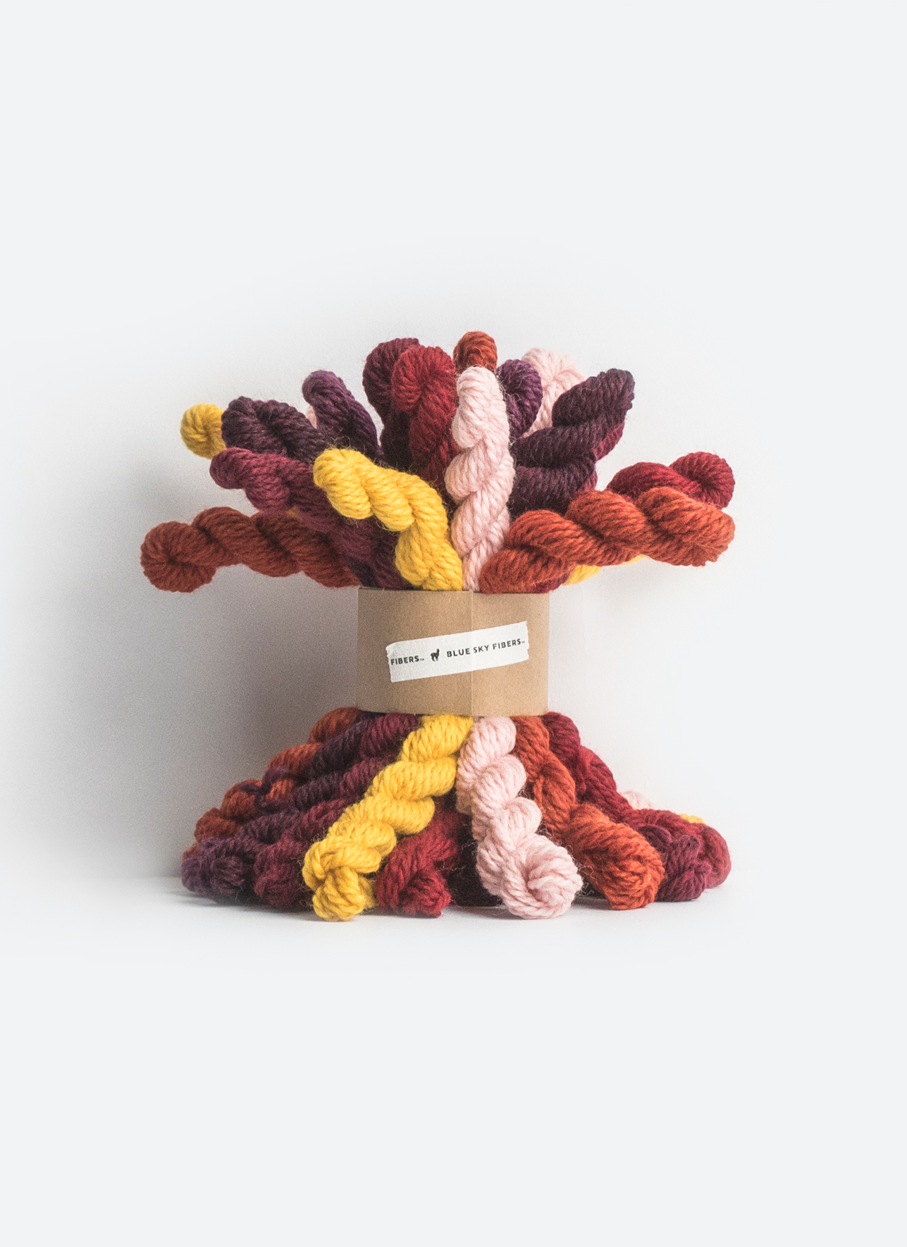 Bundles - 21 Mini Hanks of Woolstok in 7 colors