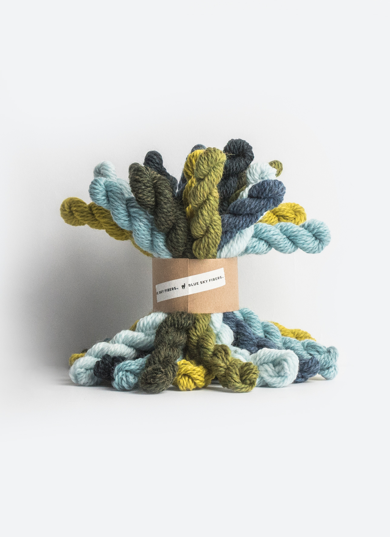 Bundles - 21 Mini Hanks of Woolstok in 7 colors
