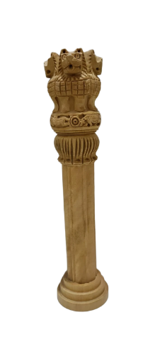 Ashoka Pillar (Wooden)