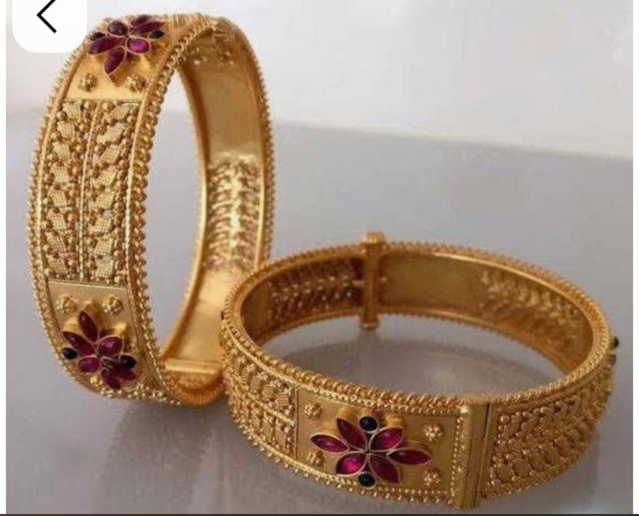 Gold Plated Bangles