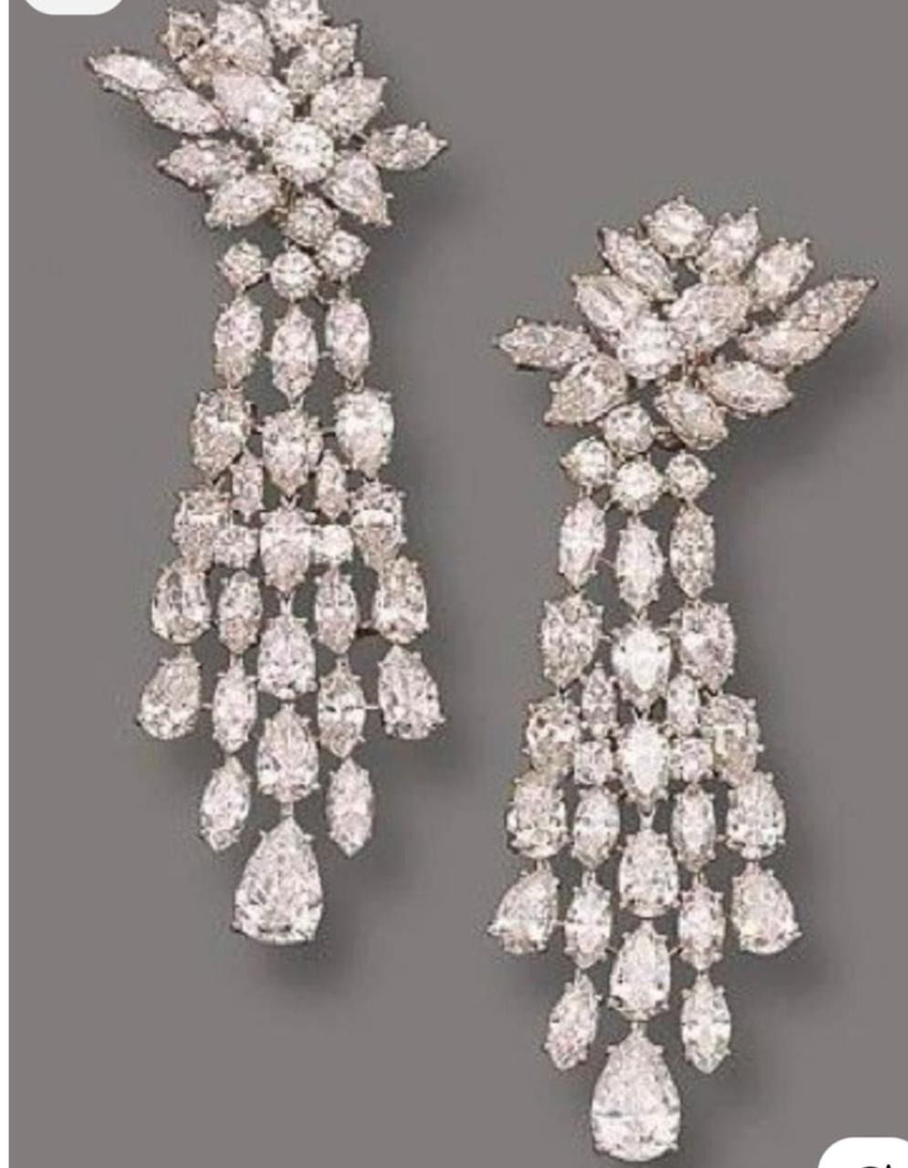Elegant Crystal Dangle Earrings