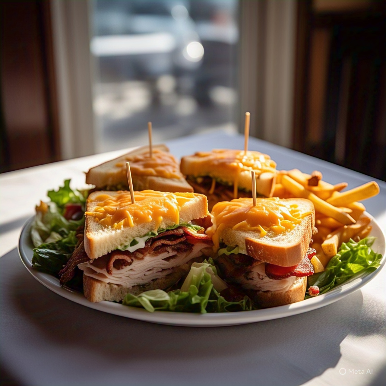 Cheese Club Sandwich