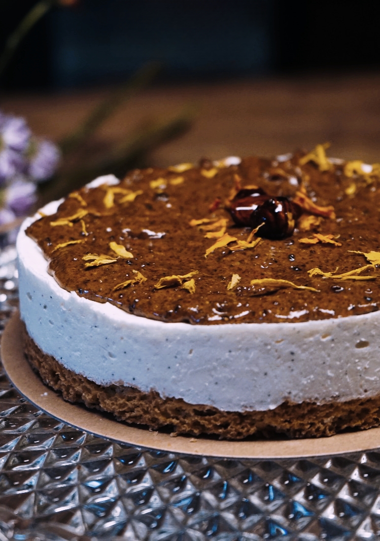 Cheesecake praliné vanille 