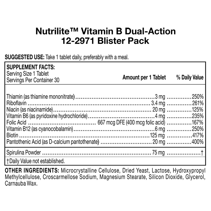 Vitamin B- Dual action