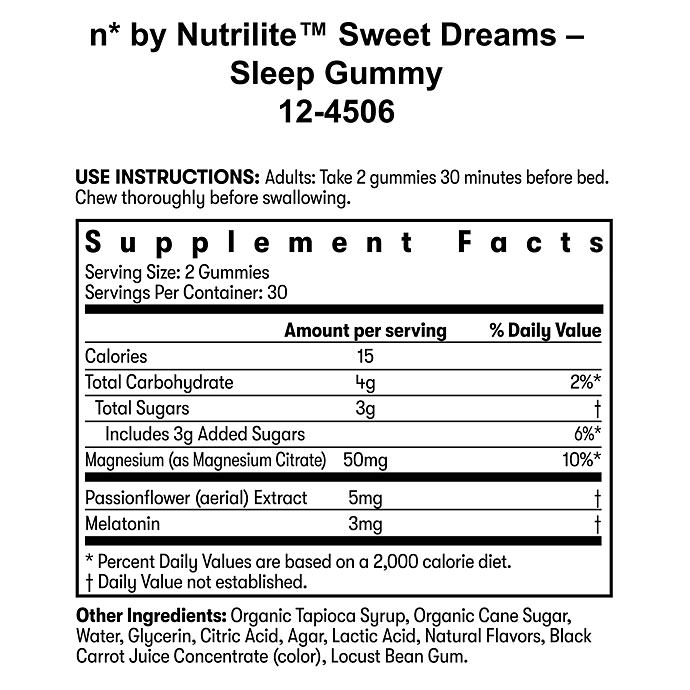 Sweet Dreams – Sleep Gummies