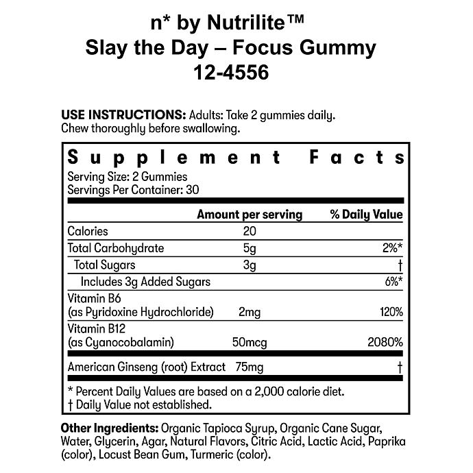 Slay the Day – Focus Gummies