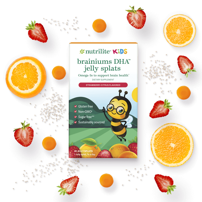 Kids Brainiums DHA™ Jelly Splat