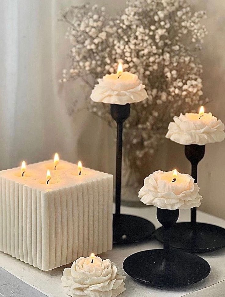 Peony Rose Candles