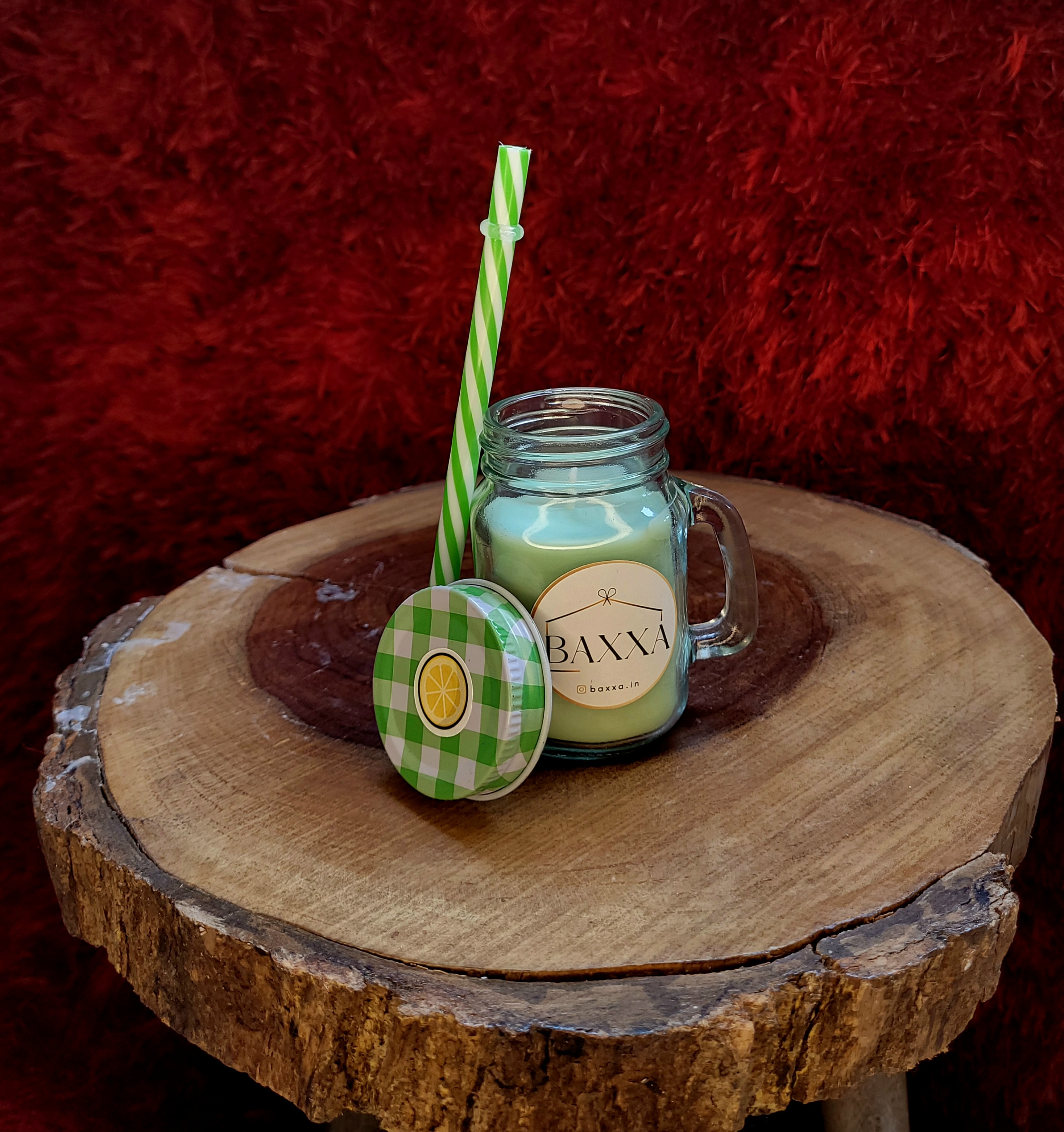 Fruity Mason Jar Candles