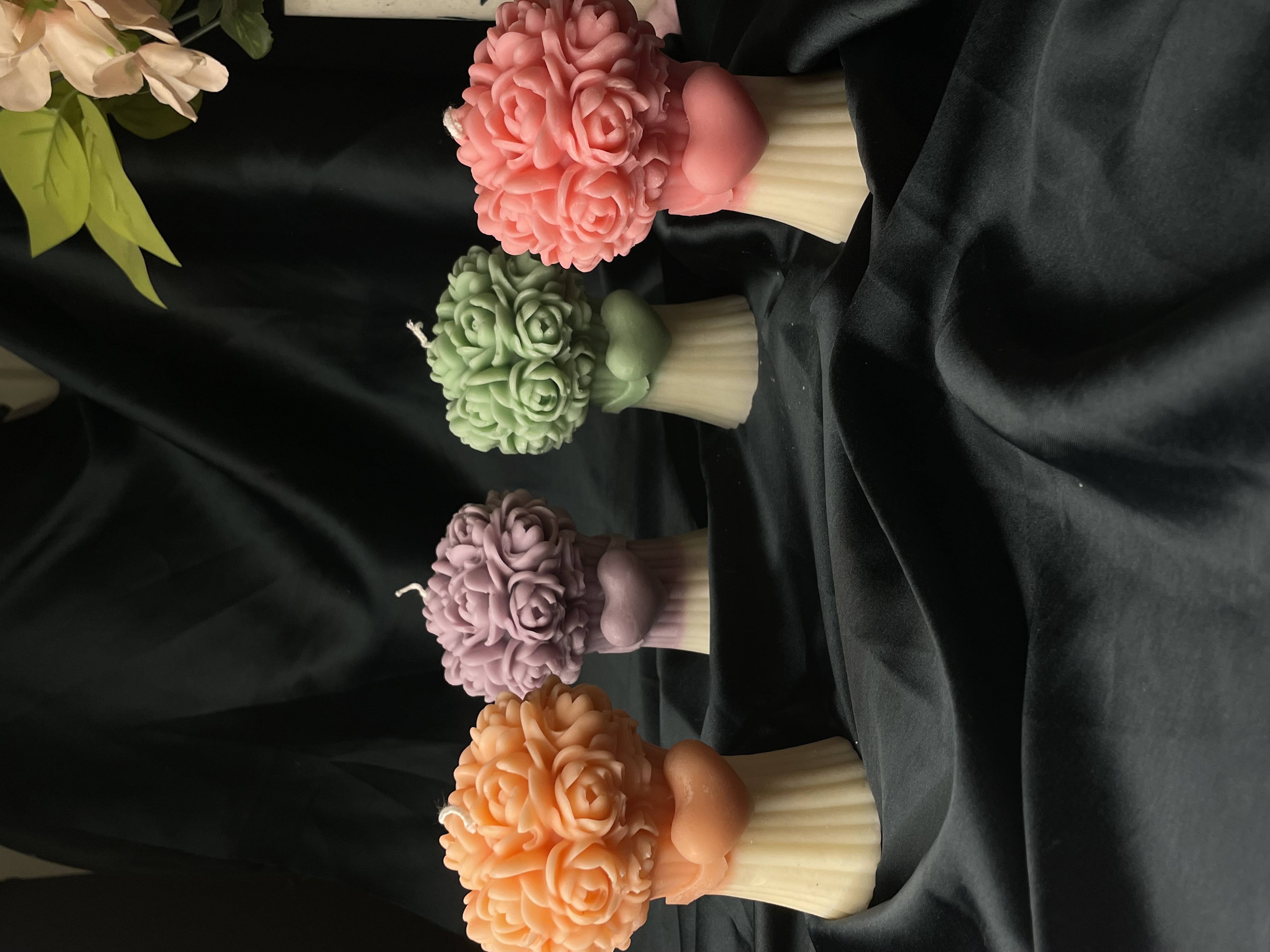 Flower Bouquet Candle