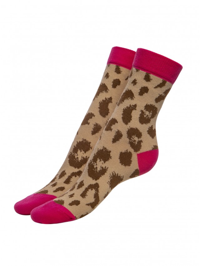 Leopardinio rašto kojinės