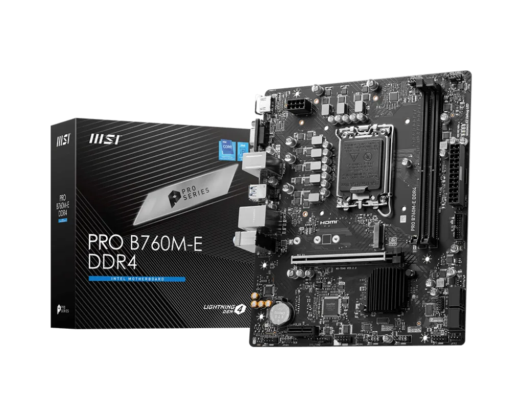 MSI PRO B760M-E - DDR4