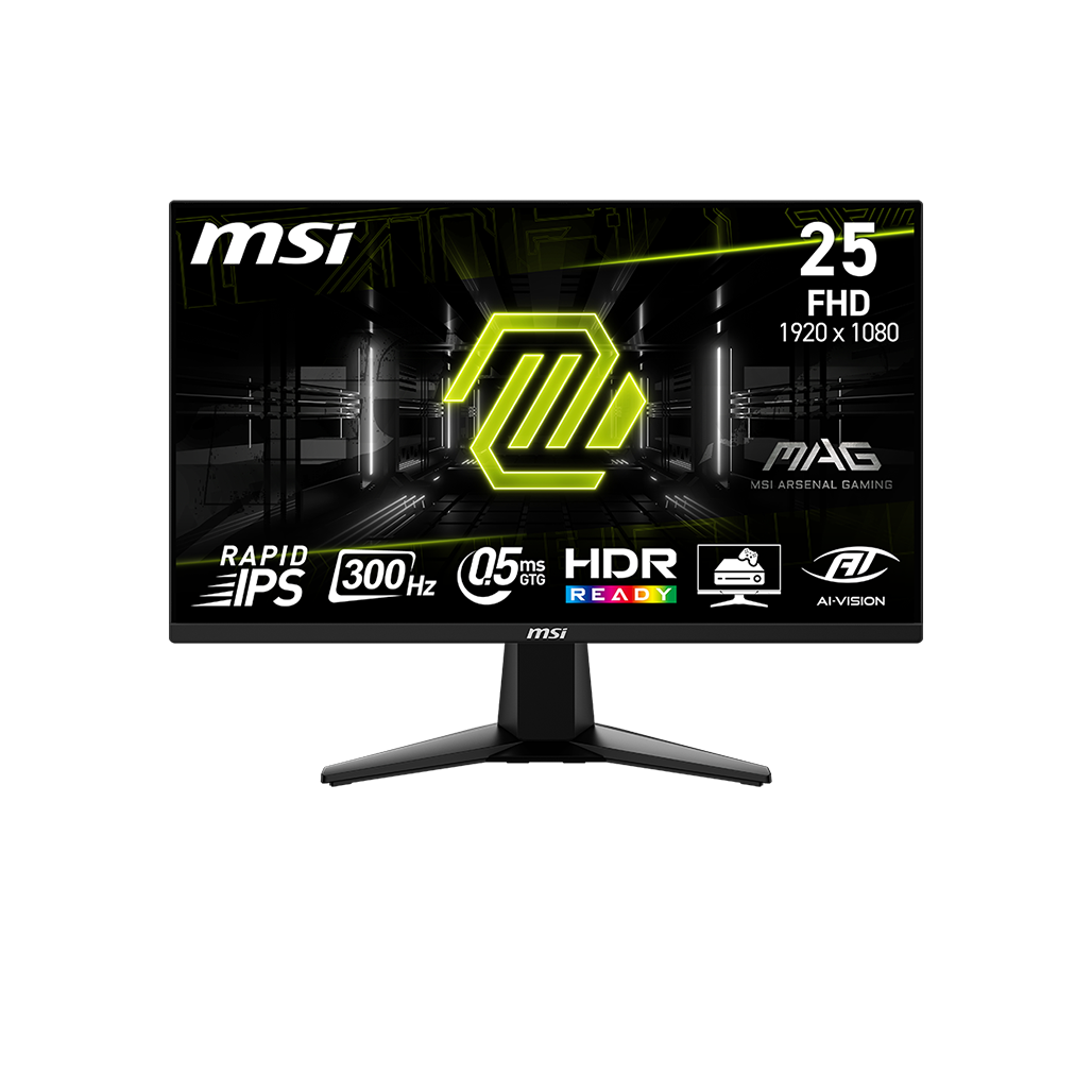 MSI 25" | FHD | Rapid IPS | 300Hz | 0.5 ms