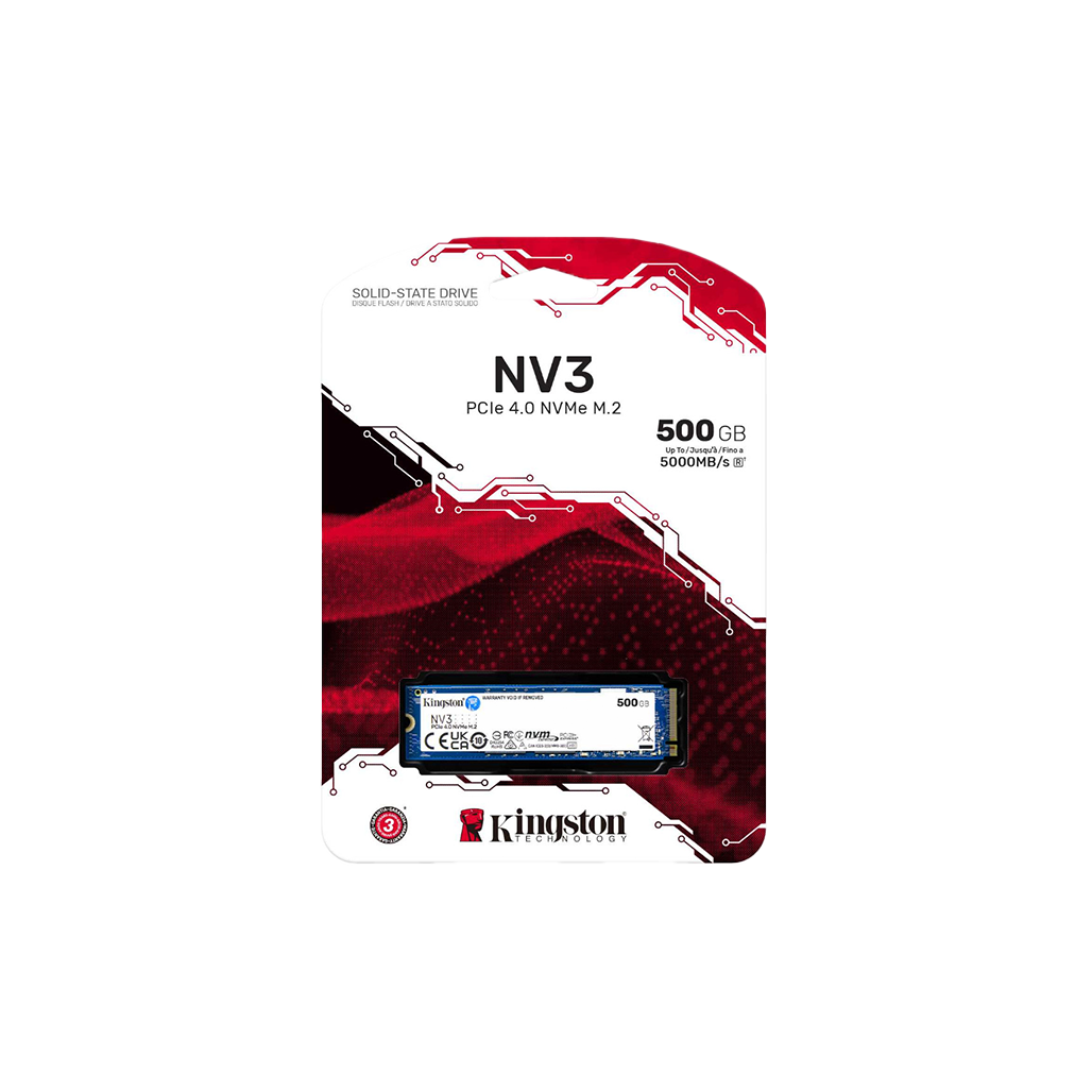 Kingston NV3 NVME 500 GB