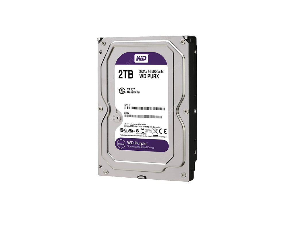WD Purple HDD 2TB 