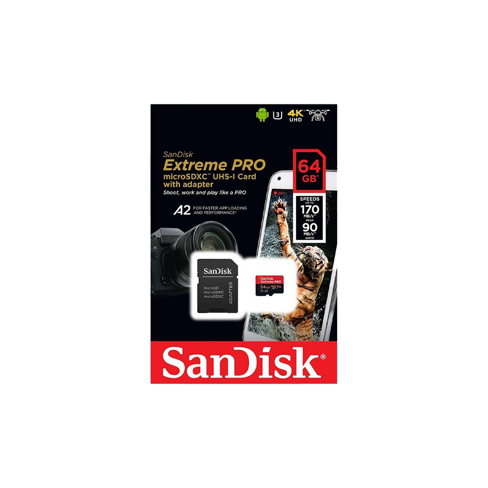 SanDisk Extreme PRO SDXC microSD Memory Card