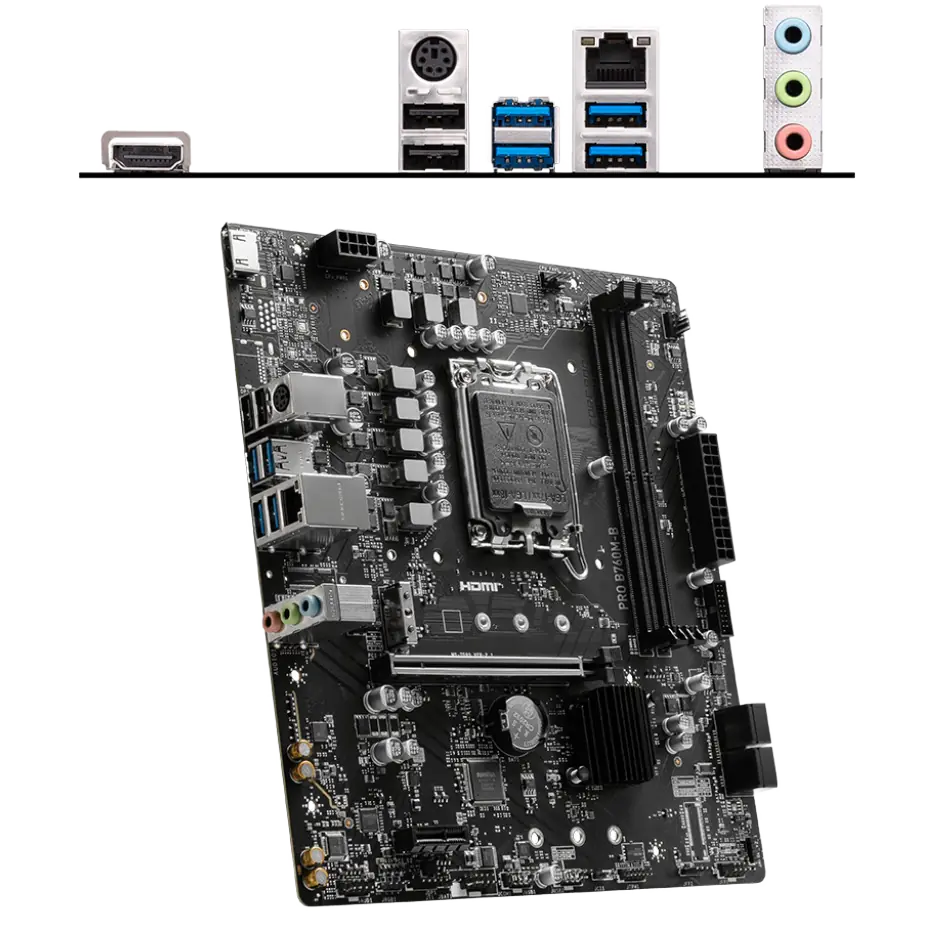 MSI PRO B760M-B mATX - DDR5 