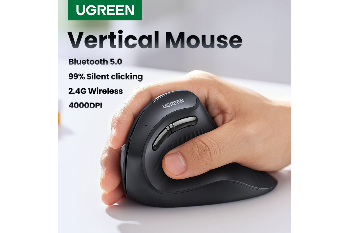 UGREEN MU008 Vertical Wireless Mouse