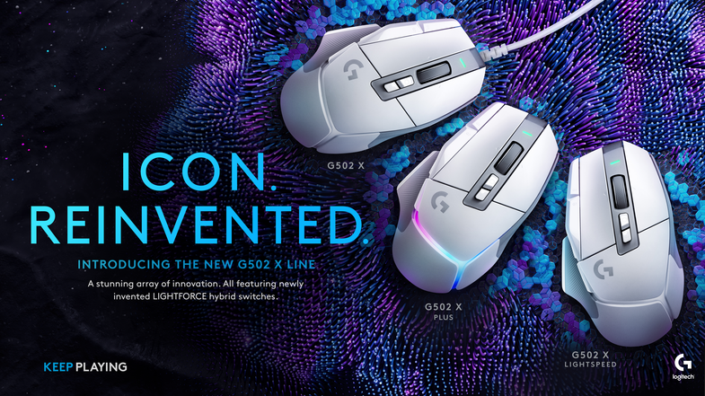 Logitech G502 X Plus Lightspeed Wireless Gaming Mouse