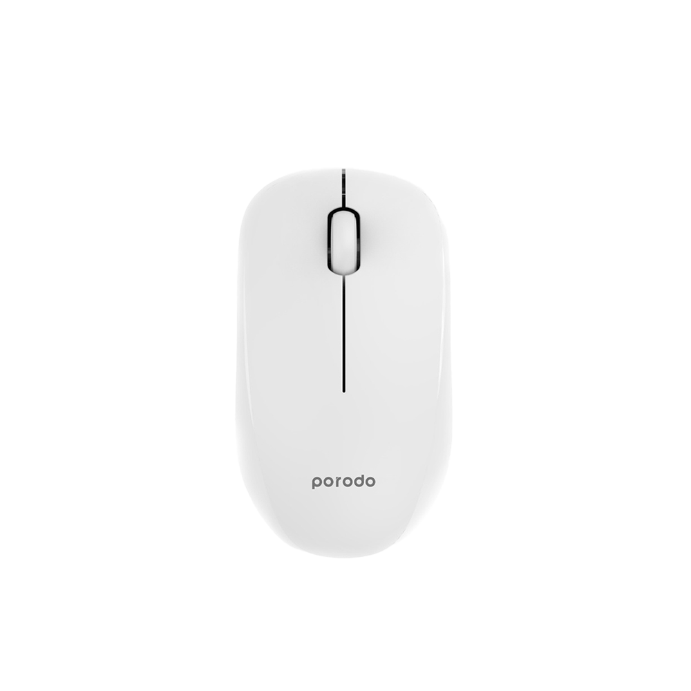 Porodo WBRM12-WH Wireless Mouse