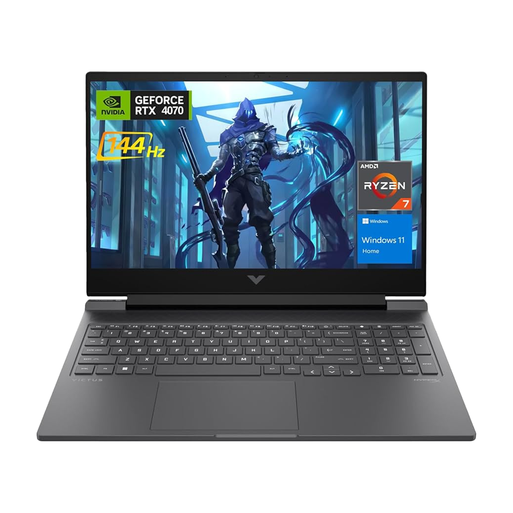 HP Victus 16-s1023dx – Ryzen 7 8845HS | RTX 4070 8 GB | 16GB RAM | 512GB SSD | 144Hz