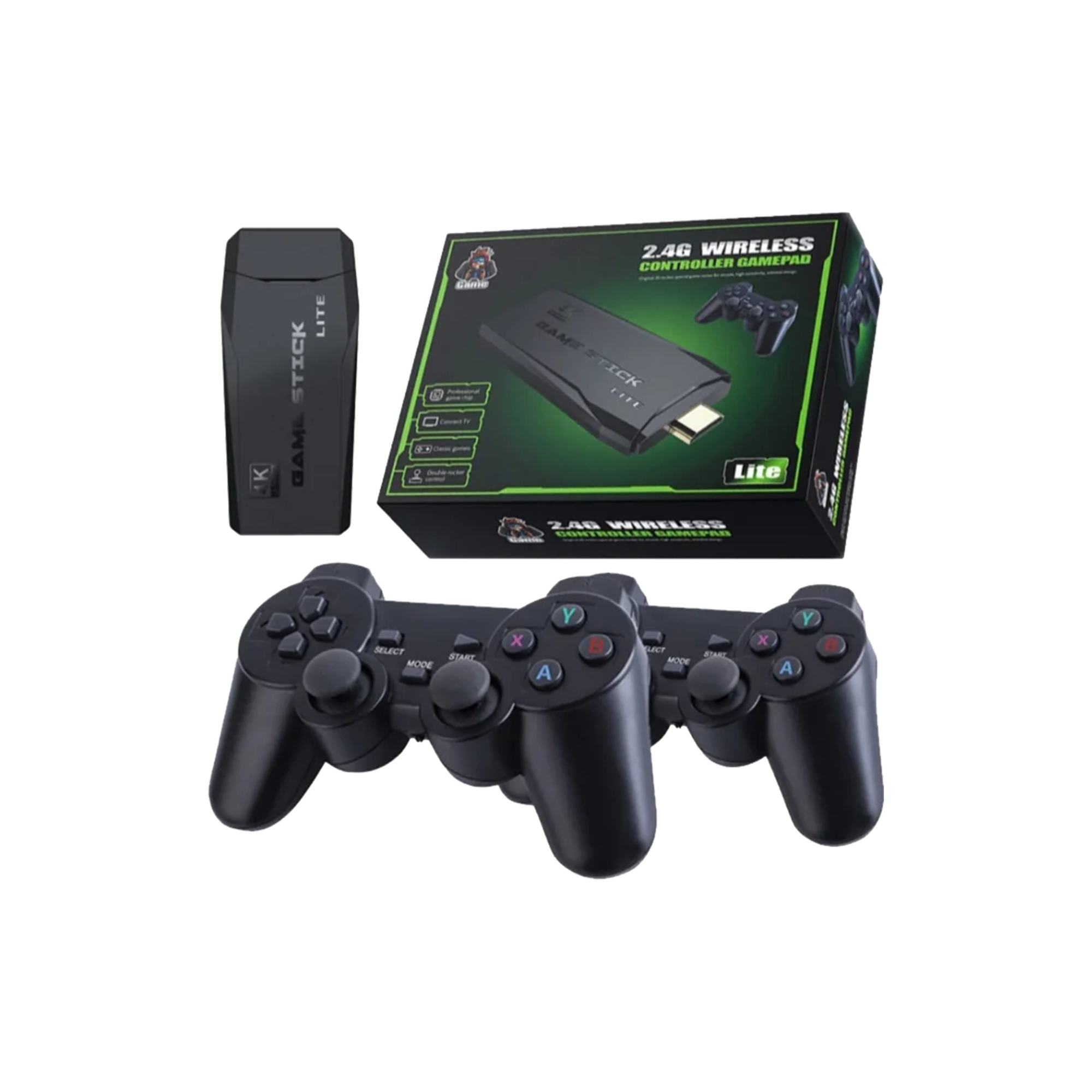 2.4G Wireless Controller Gamepad with HDMI Game Stick