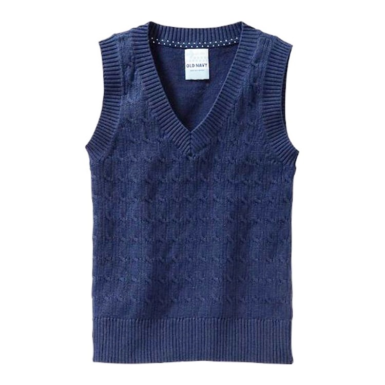 Navy Blue Sweater Vest