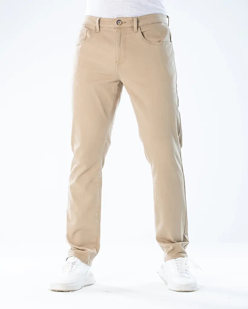 Men's Beige Chinos