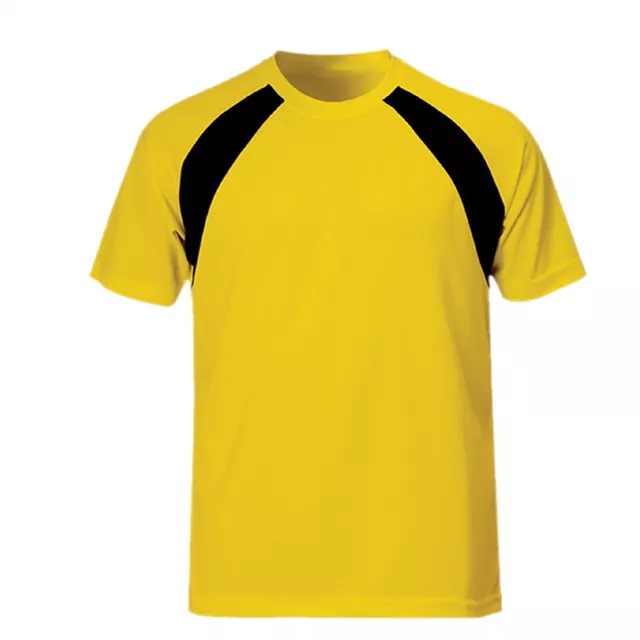 Yellow and Black Sports T-Shirt
