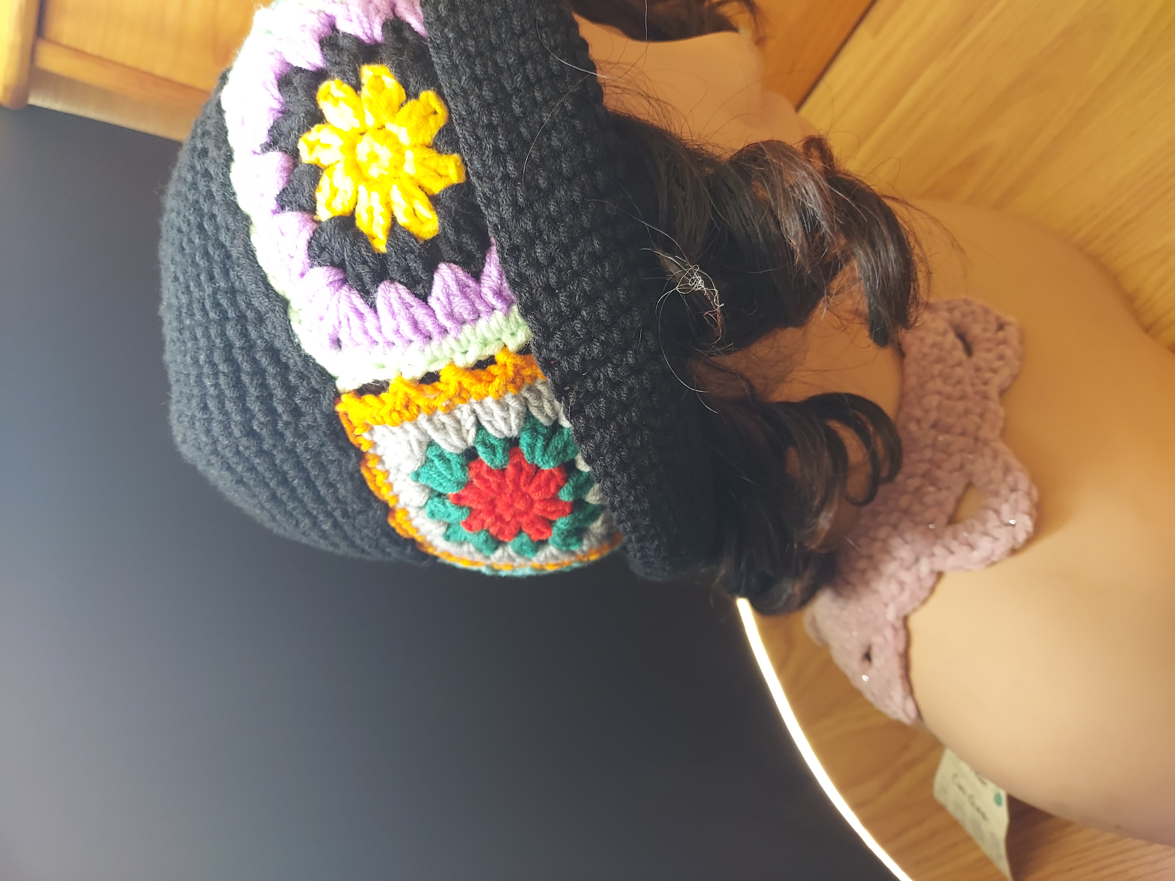 Crochet Granny Square Bucket Hat