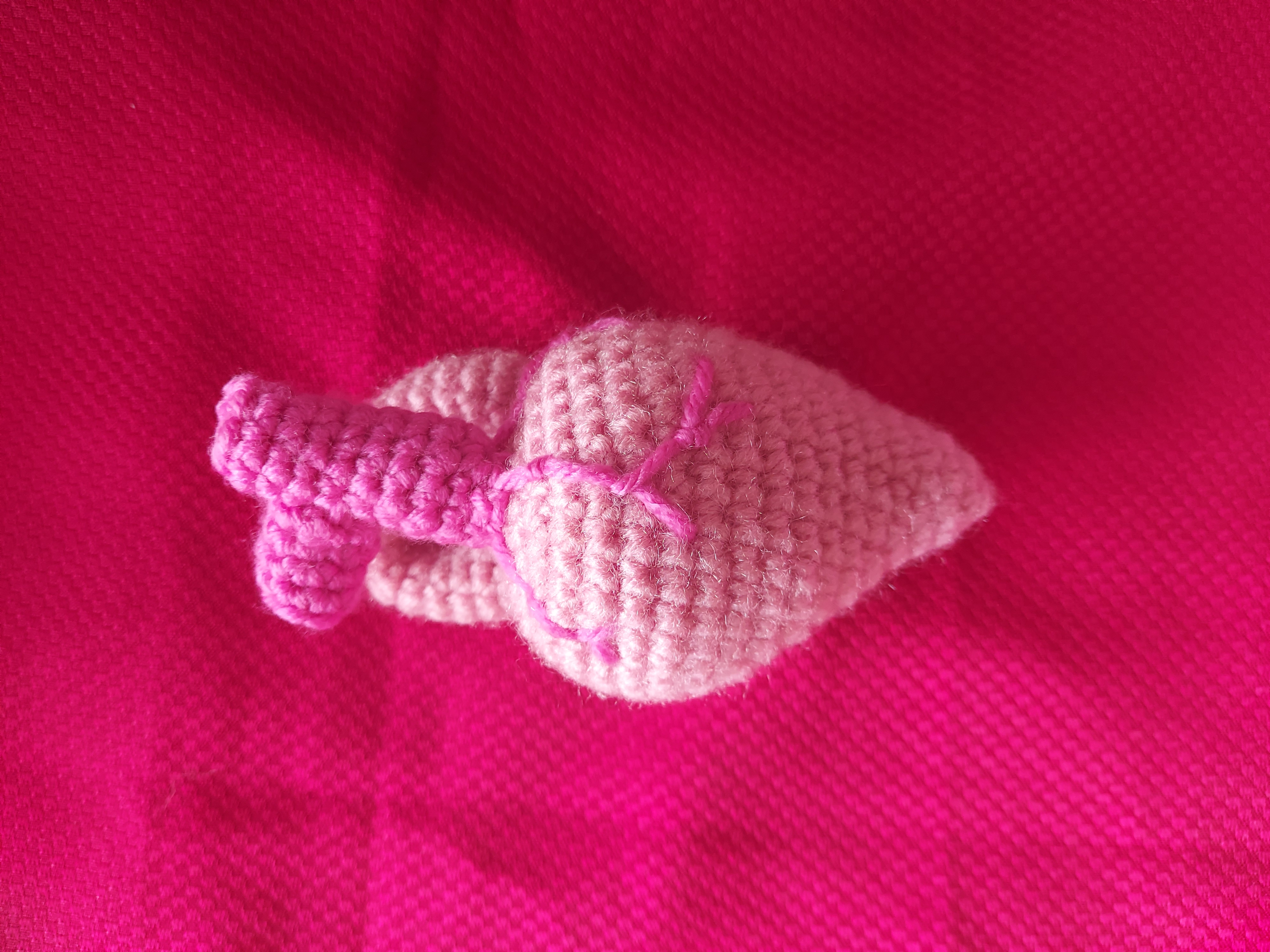 Crochet Realistic Heart