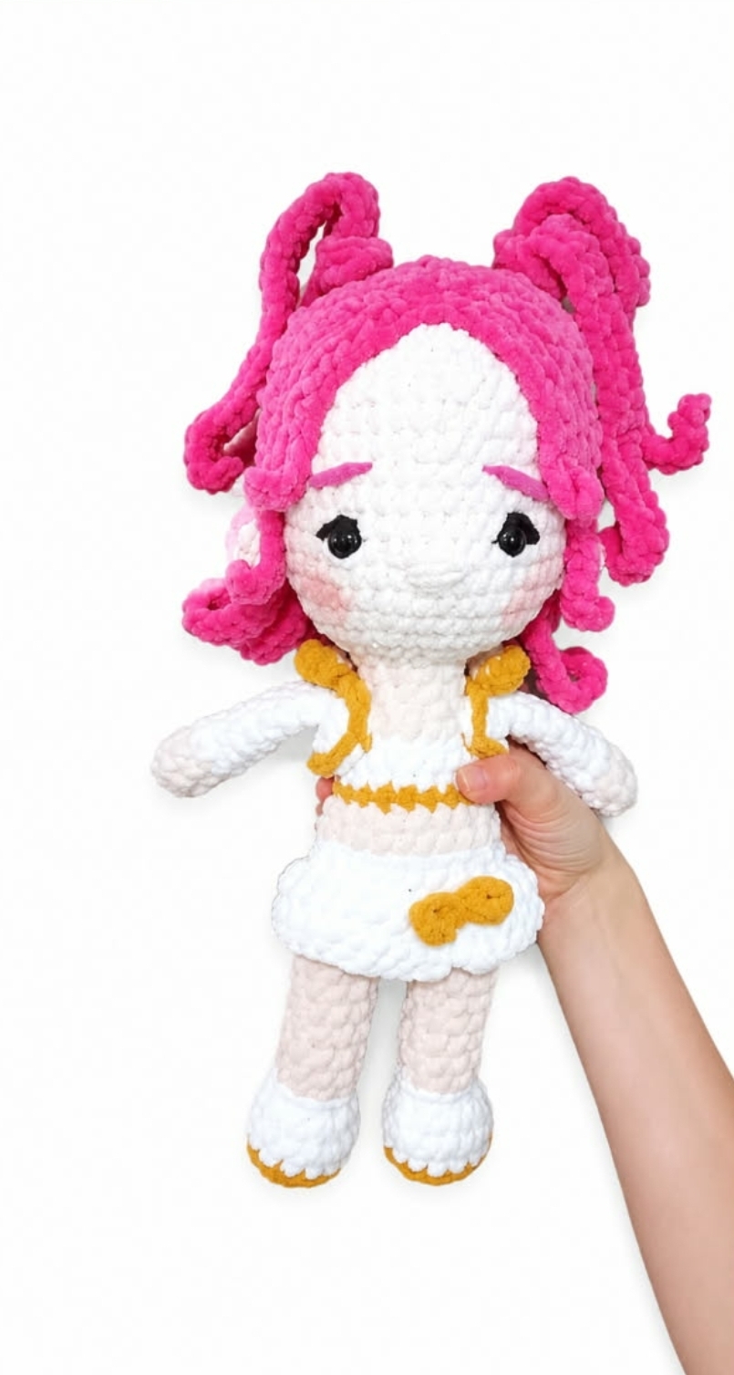 K Pop Mira inspired Crochet Doll