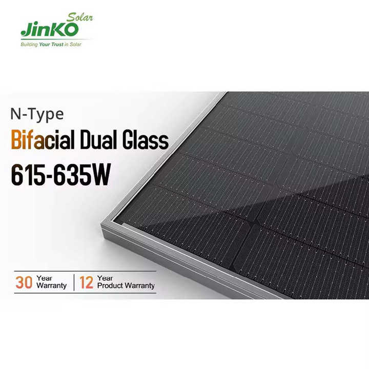 Jinko Bifacial Dual Glass Solar Panel