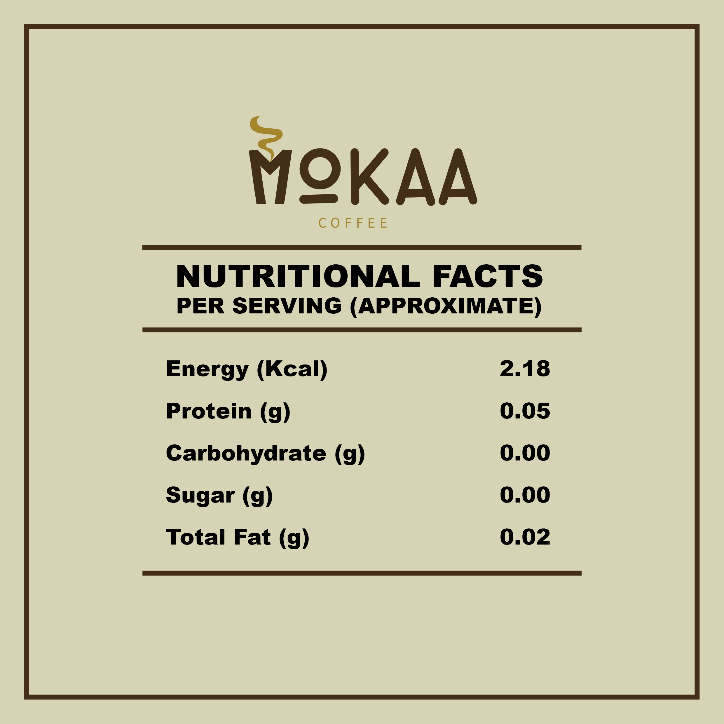 Hazelnut Coffee by Mokaa