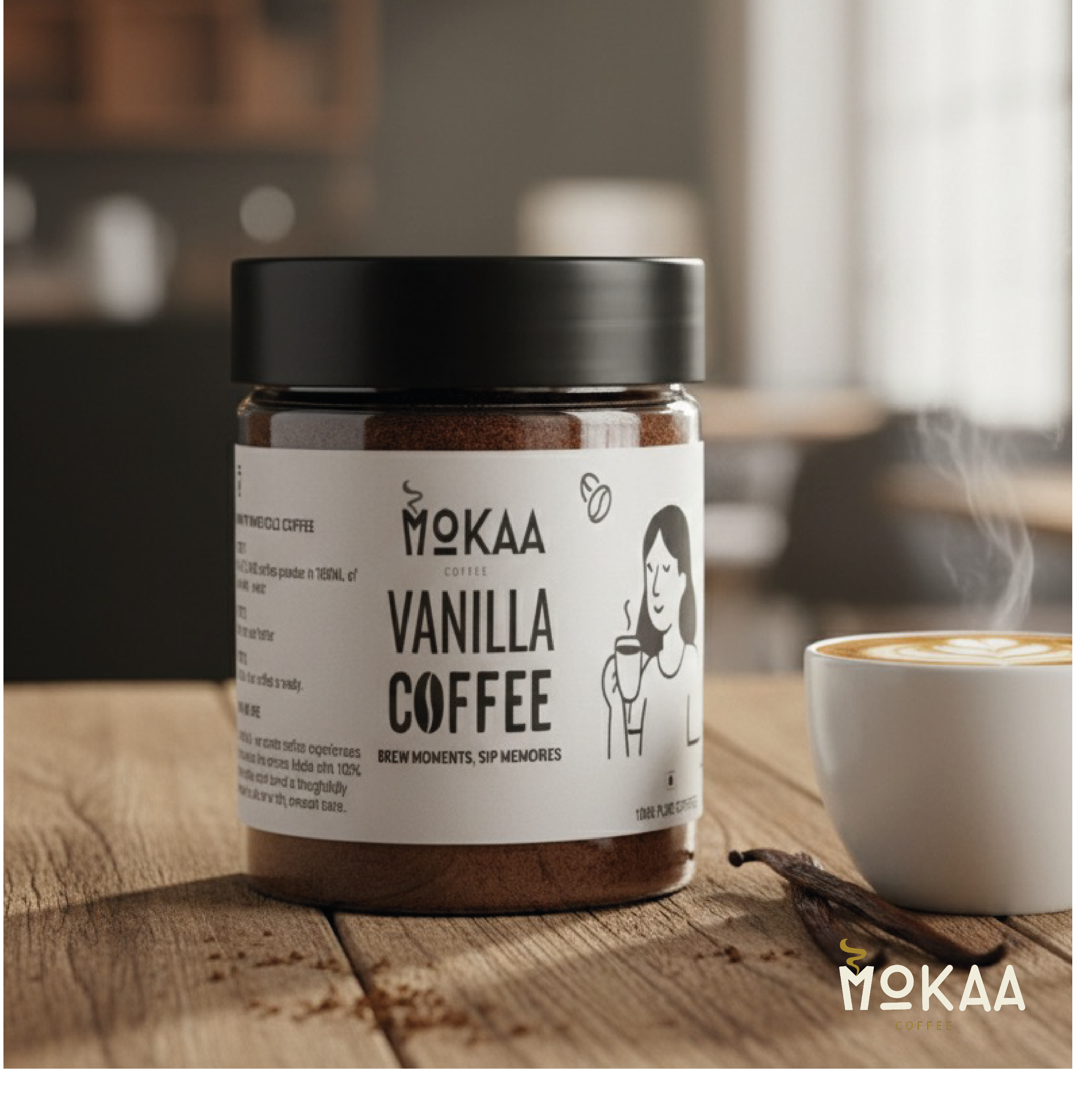 Vanilla Coffee by Mokaa