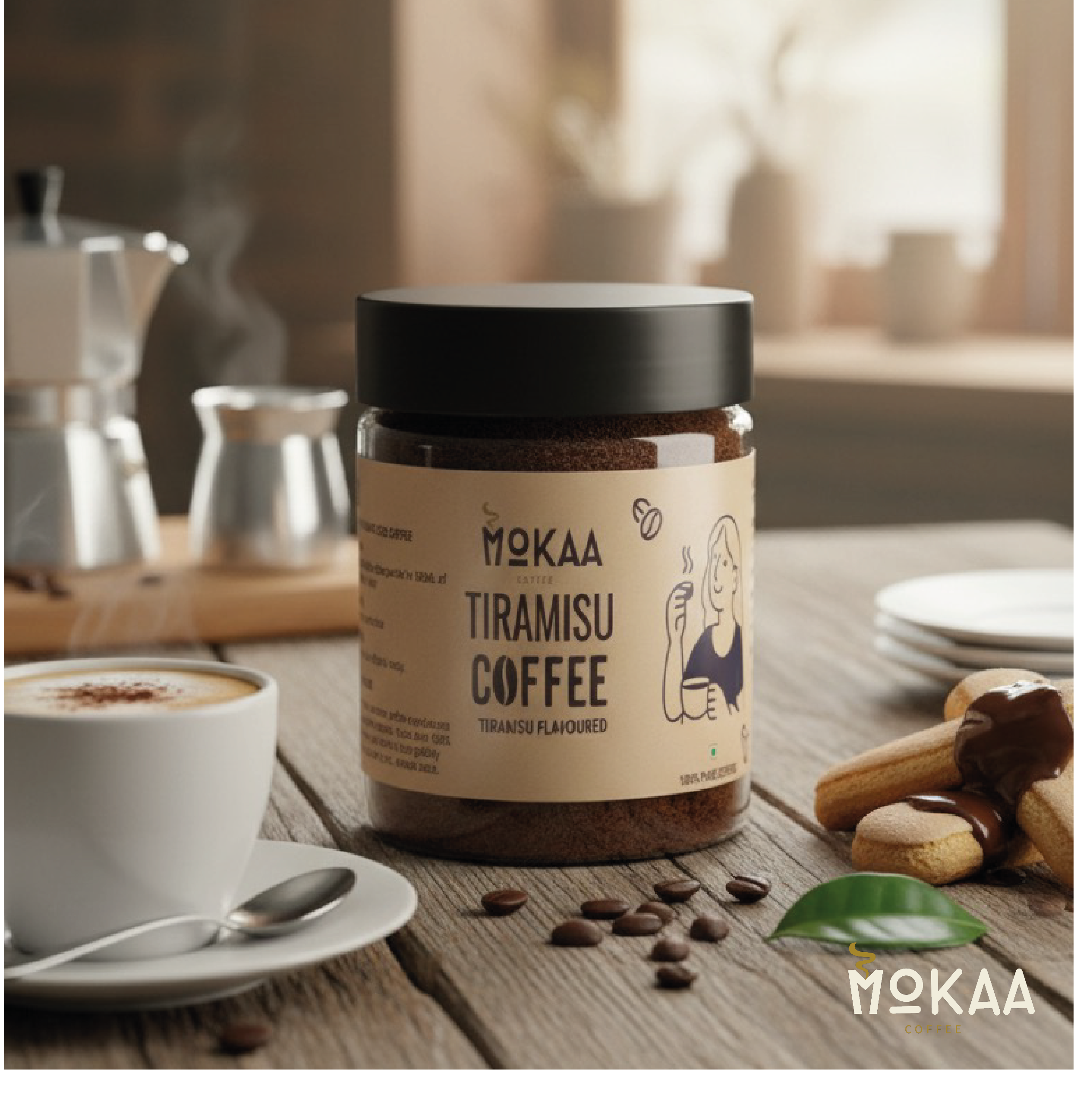 Tiramisu Coffee by Mokaa