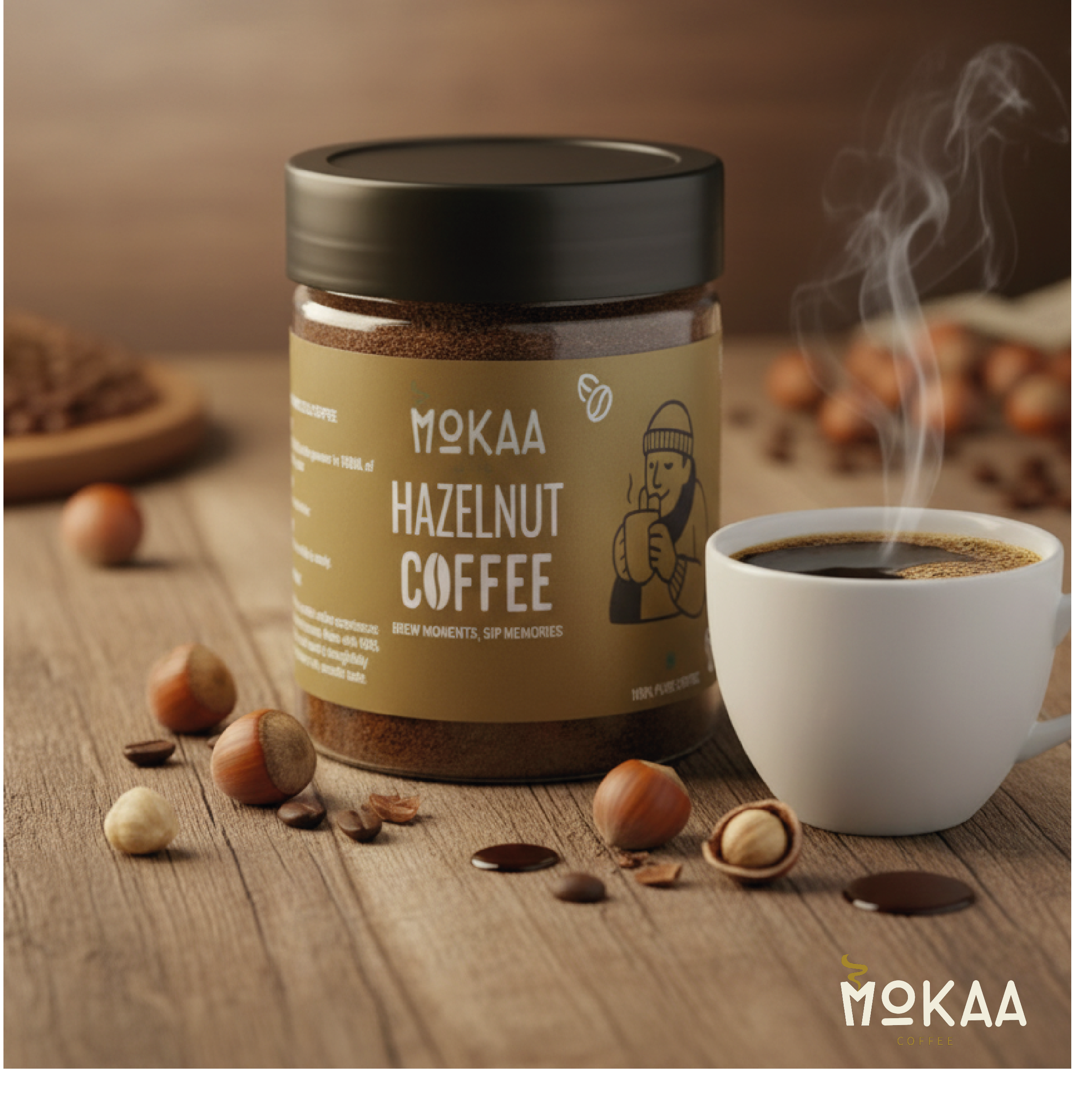 Hazelnut Coffee by Mokaa
