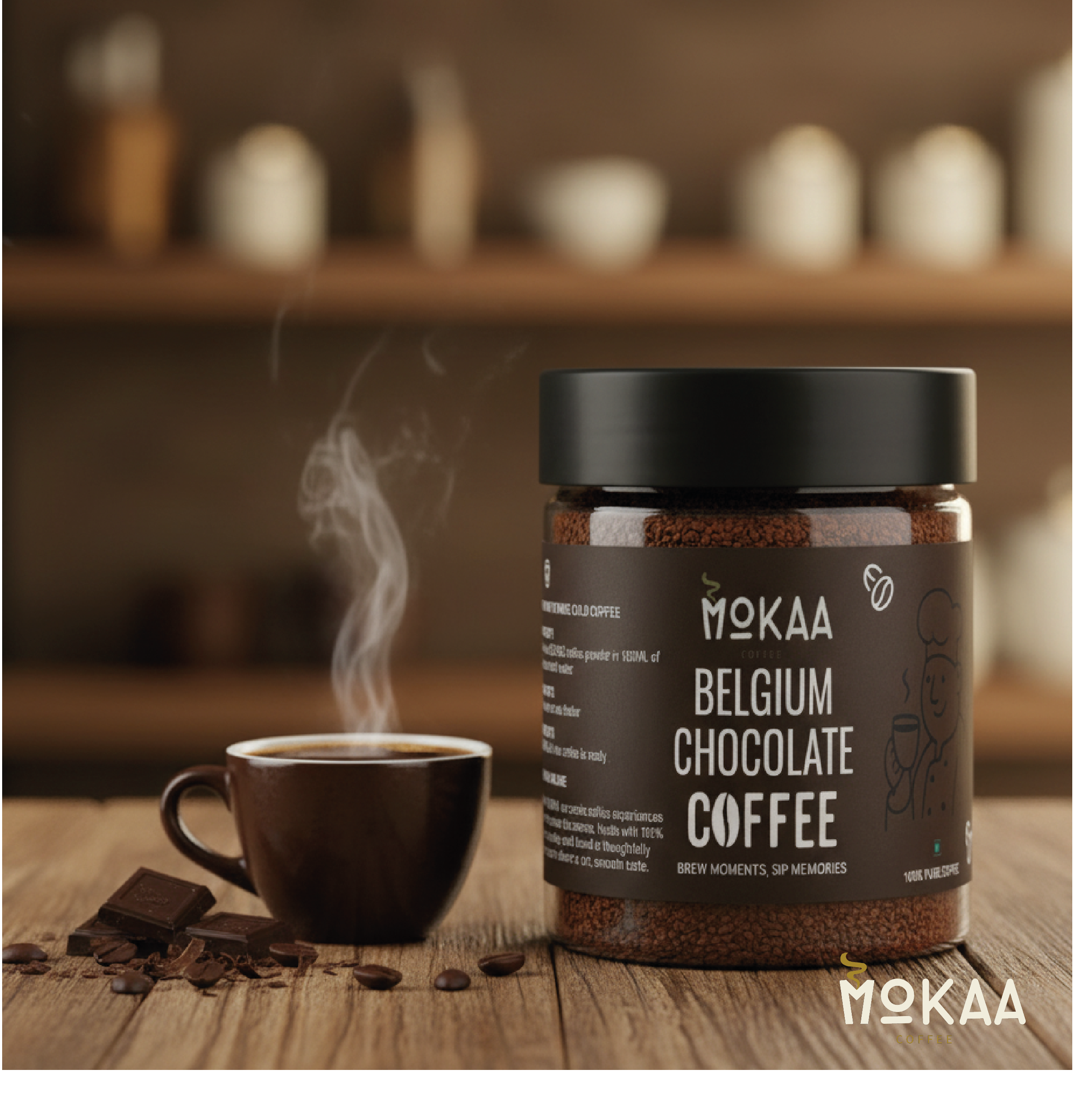 Belgium Chocolate Coffee by Mokaa