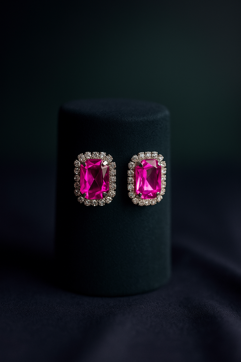 Ruby and Diamond Jewelry Set