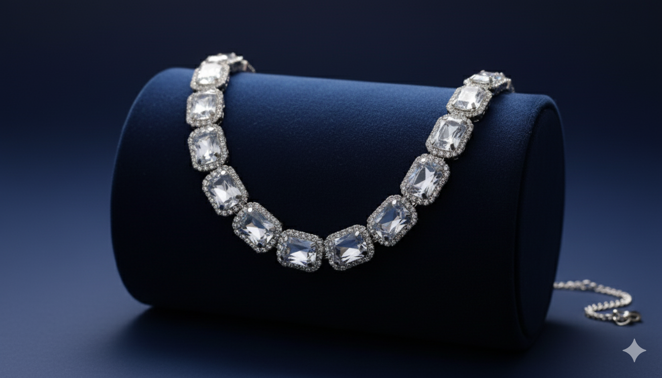 Elegant Cubic Zirconia Jewelry Set