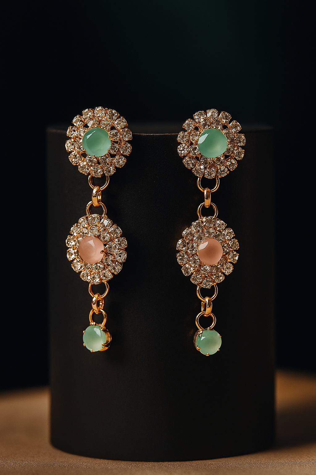 Elegant Floral Jewelry Set