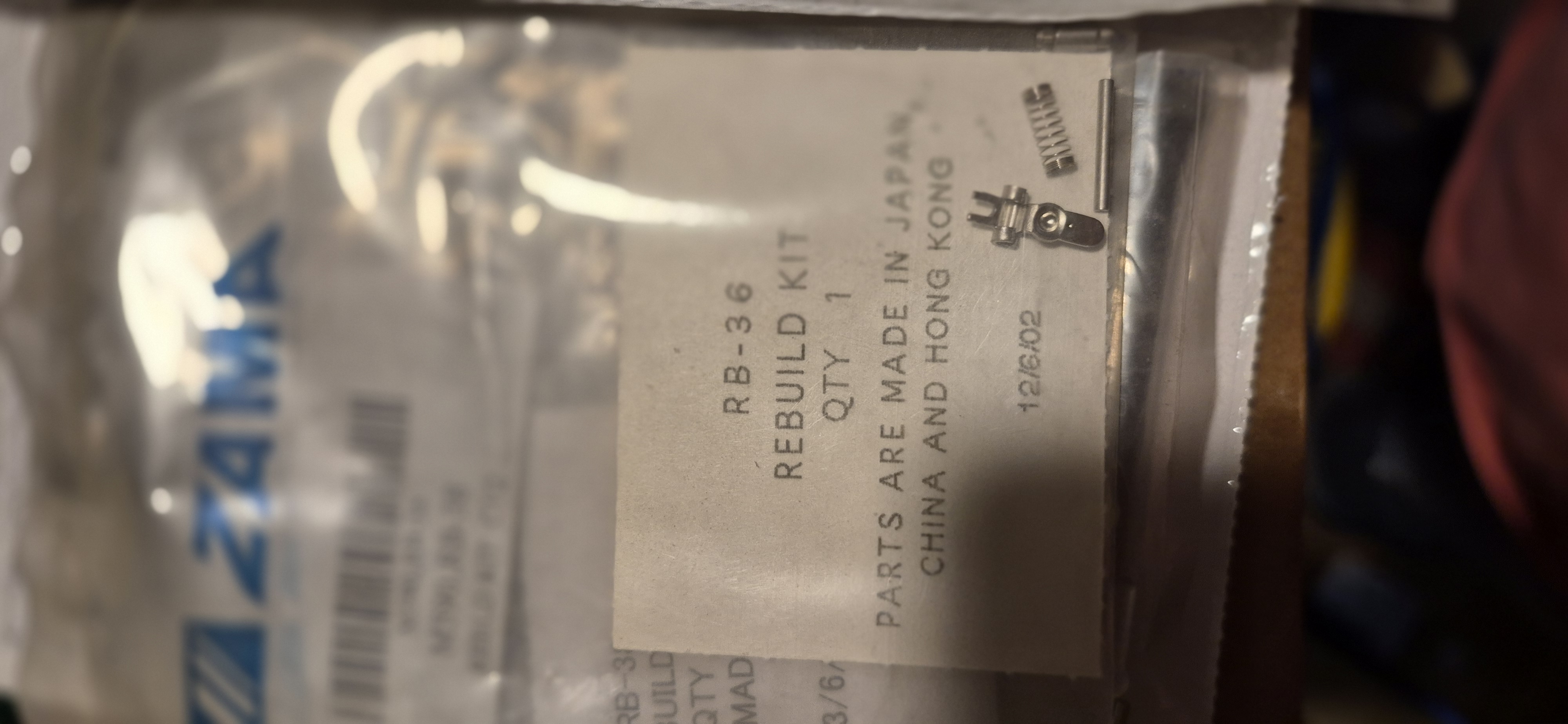 Zama RB-36 Rebuild Kit