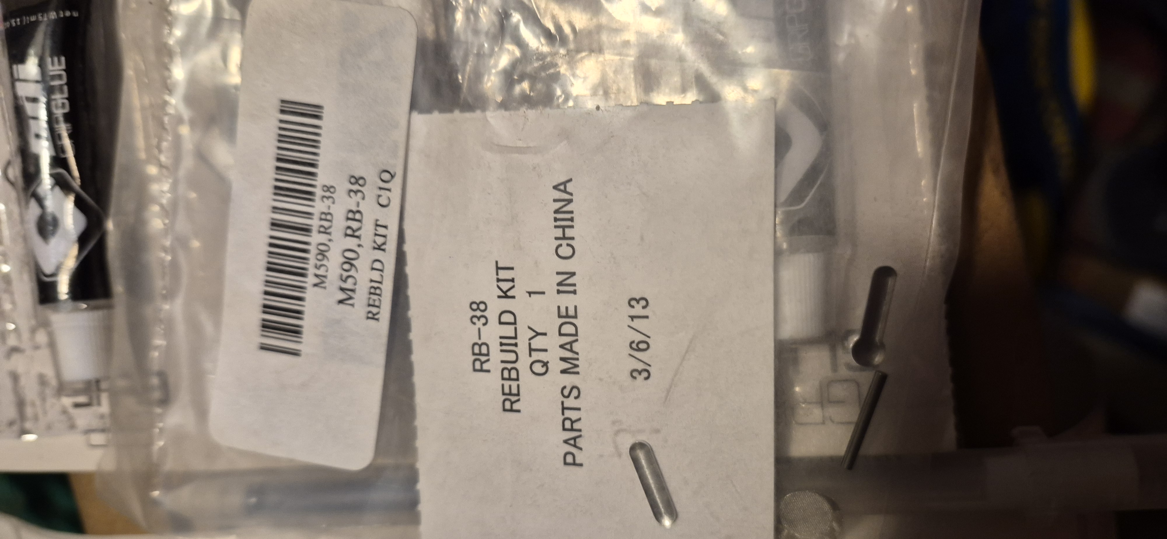 RB-38 Carb Rebuild Kit