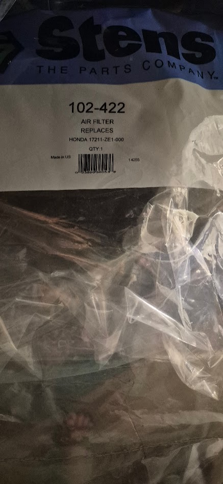 Stens 102-422 Air Filter
